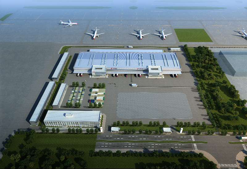 青島新機(jī)場東航山東分公司基地項目