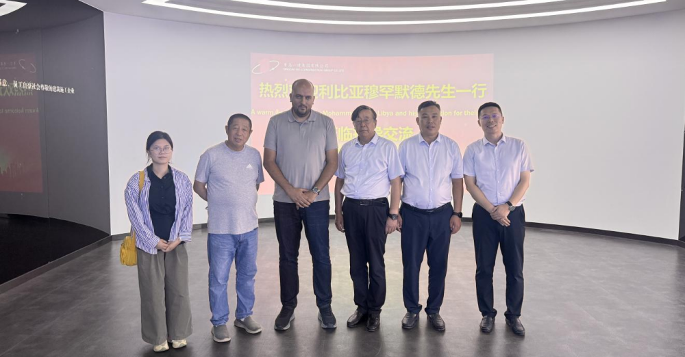 利比亞·班加西醫(yī)院項目建設(shè)單位代表Abuzaid Mohammed 蒞臨集團公司考察指導(dǎo)